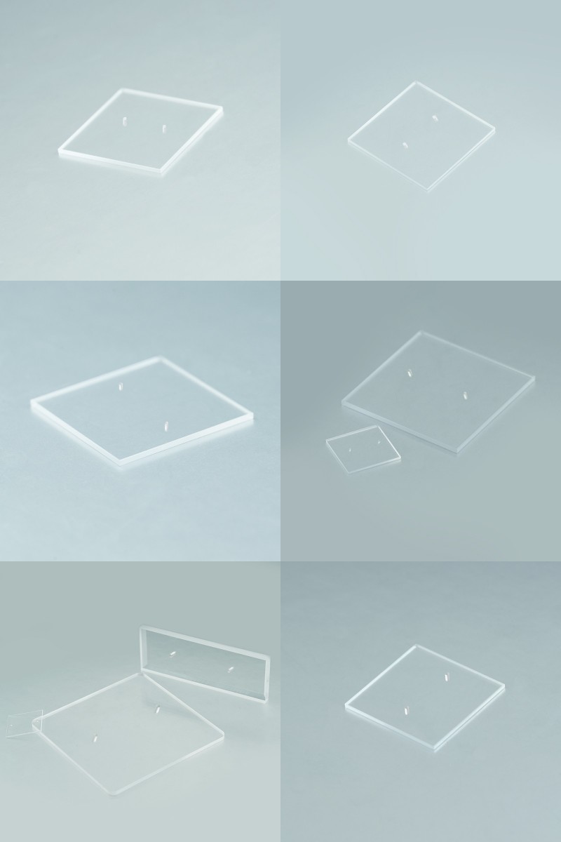 氟化钙窗口片（矩形开孔）图片